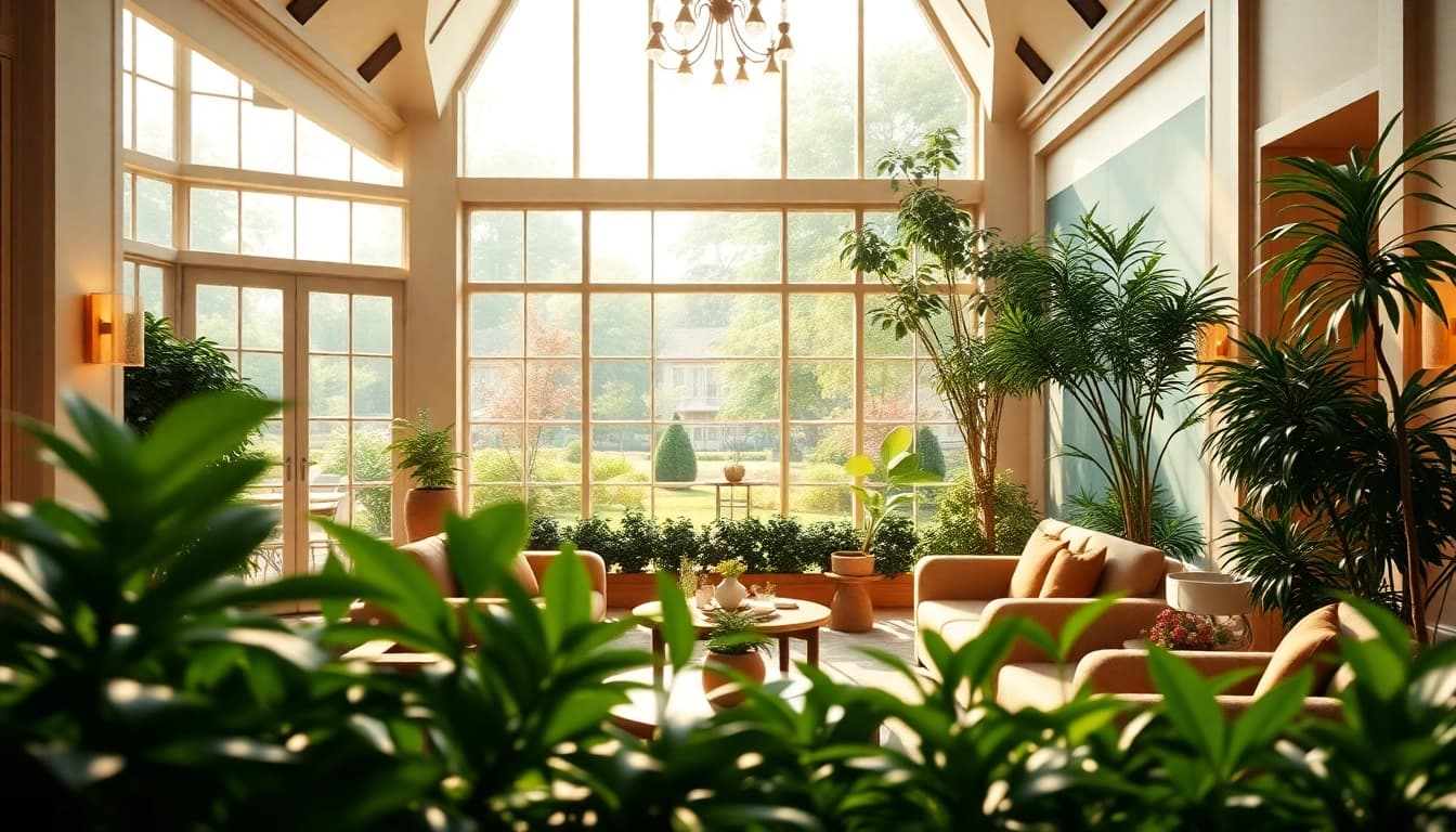 Verschoenern Sie Ihr Zuhause mit einem luxurioesen Wintergarten voller Pflanzen und Licht.