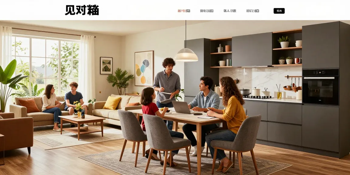 Entdecken Sie Möbeloptionen, um möbel deutschland online kaufen zu können, während eine Familie stilvolle Stücke in einem modernen Wohnzimmer auswählt.
