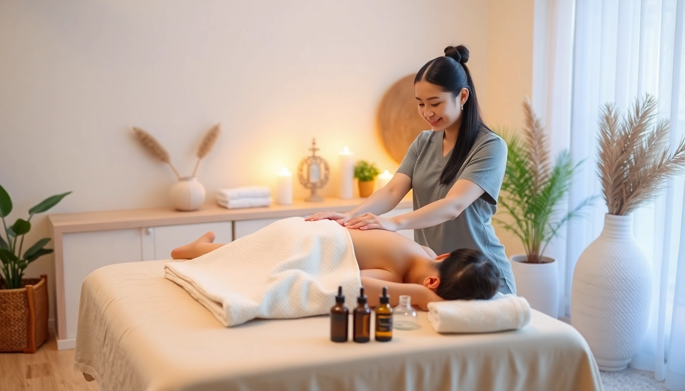 고요한 가정 환경에서 젊은 태국인 치료사와 함께하는 전문적인 평택출장마사지 세션.