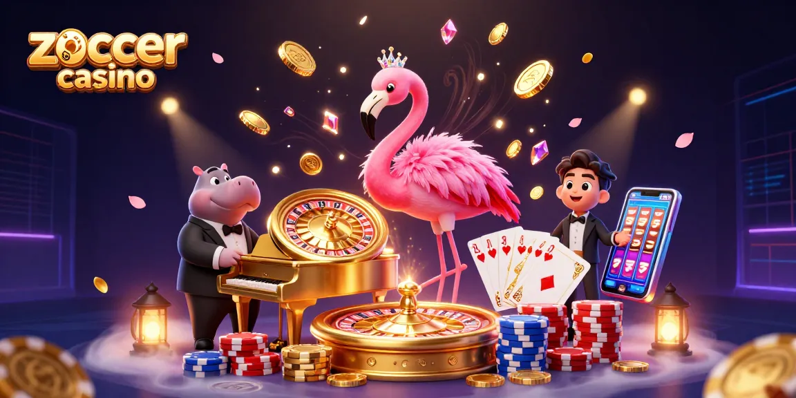 Zoccer casino delights players with vibrant, dynamic gaming experience featuring lively animated characters.